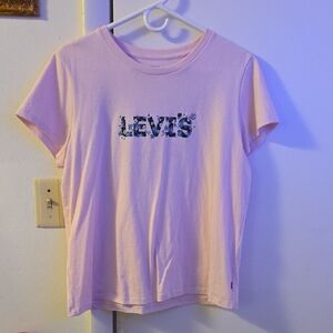 Levi's Light Pink Logo Tee
